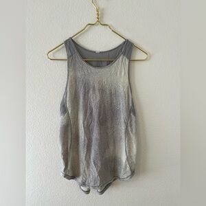 lululemon athletica Gray Gradient Tank Top